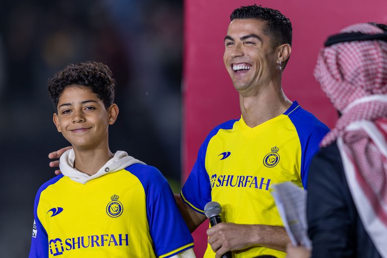 Zoon van Cristiano Ronaldo (14) treedt door bijzonder moment in voetsporen van vader