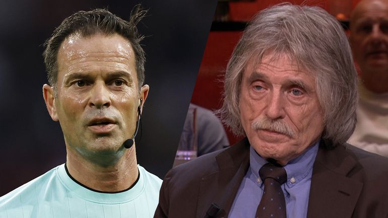 Johan Derksen valt na 'groot onrecht' scheidsrechter Bas Nijhuis aan: 'Tragisch dieptepunt uit zijn carrière'