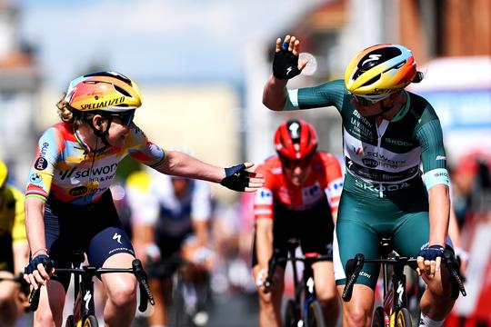 Toprenster Anna van der Breggen goud waard voor kopvrouw in Vuelta Femenina