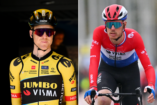 Streep door Tour de France van Steven Kruijswijk en Dylan van Baarle na harde val in Dauphiné