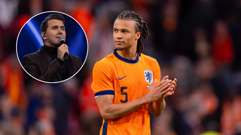 Jan Smit brengt stadionliedjes uit van de helden van het Nederlands elftal: 'Nathan Aké, die is oké, olé, olé, olé'