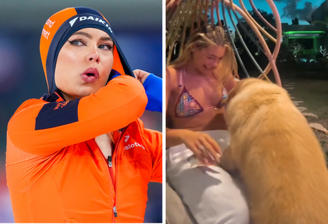 Topschaatsster Jutta Leerdam kijkt vol liefde terug op 'gelukkig moment': 'Ik was hier zo ziek, maar zó blij'