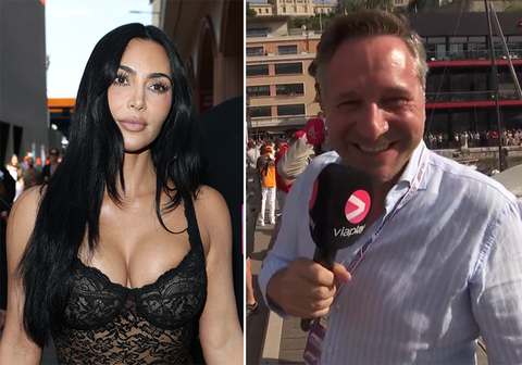 Nederlandse oud-coureur glundert na onderonsje met Kim Kardashian: 'Dat zal het thuisfront leuk vinden'