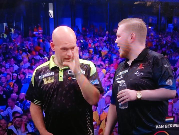 Michael van Gerwen ©screenshot Viaplay
