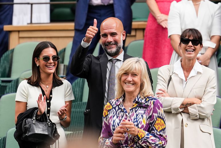Speciale gast duikt op bij Wimbledon, toptennisser doet Pep Guardiola verrassend voorstel