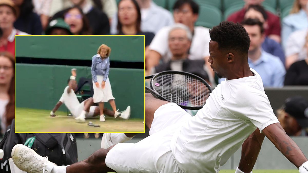 Gaël Monfils torpedeert lijnrechter op Wimbledon: 'Wilde haar geen pijn doen'