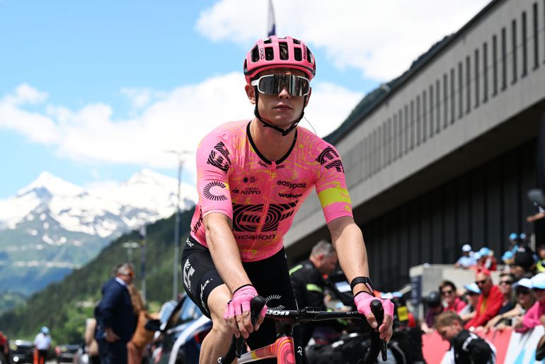 Marijn van den Berg baalt van verpeste massasprint in Tour de France: 'Had mee kunnen doen voor de overwinning'