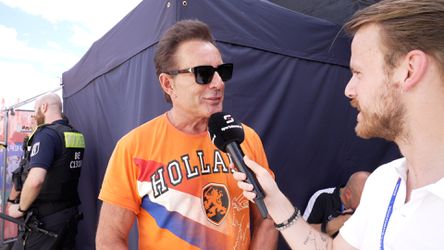 Gerard Joling flirt op EK openlijk met Oranje-aanvoerder Virgil van Dijk: 'Een knappe en charmante man'