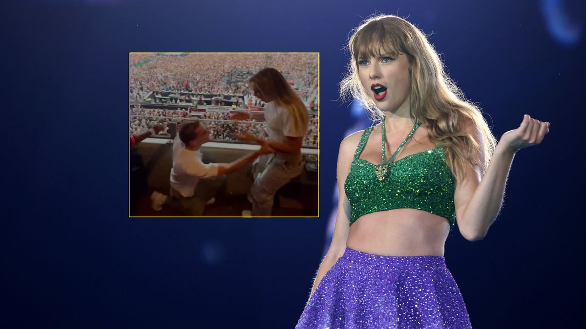 Jutta Leerdam krijgt 'huwelijksaanzoek' tijdens concert van Taylor Swift in Amsterdam: 'Ze zei ja'