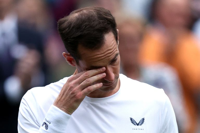 Andy Murray komt niet meer in actie op Wimbledon door afmelding van dubbelpartner