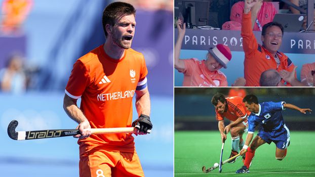 'Hij vindt iedereen de koning': Thierry Brinkman ziet bekende vader genieten van hockeyers én befaamde Oranjecamping