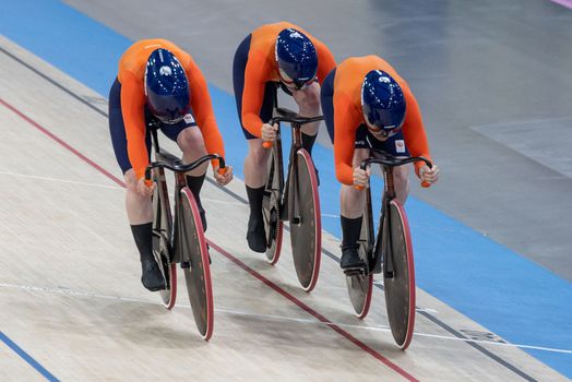 Gouden teamsprinters hadden een stoute droom voor hun finale: 'Een heerlijk begin van de week'