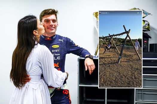 Max Verstappen vermaakt zich op bijzondere wijze met dochter van vriendin Kelly Piquet tijdens vakantie