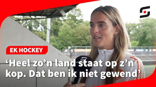 Zomer van tophockeyster Pien Sanders staat in het teken van EK's: 'Heel het land staat op z'n kop'
