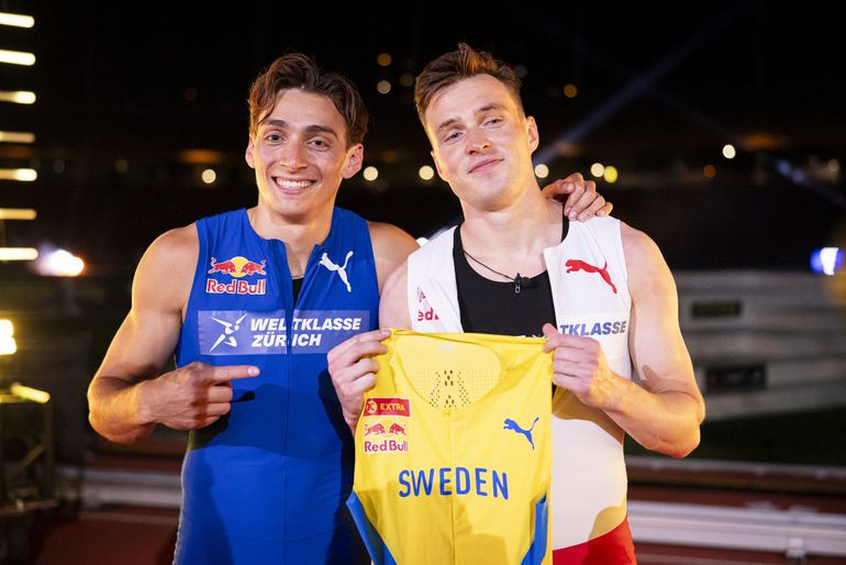 Veelbesproken sprint met polsstokfenomeen Armand Duplantis heeft flinke gevolgen voor verliezer: 'Ik ben gebroken'