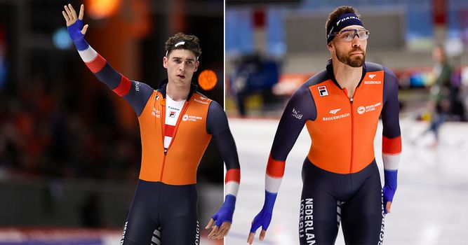 Schaatsers Team Reggeborgh prijzen 'collega' Kjeld Nuis: 'Dat vind ik indrukwekkend'