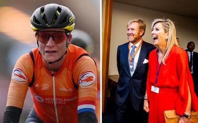 Koning Willem-Alexander en koningin Maxima reageren op gouden Marianne Vos na 'topprestatie'