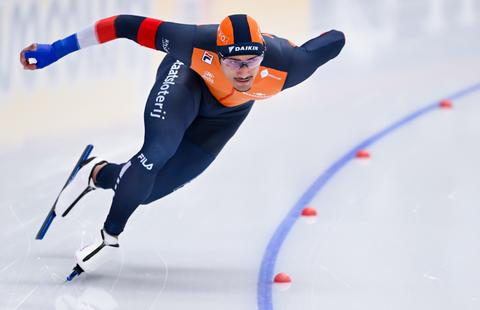 Schaatstopper Sebas Diniz (24) heeft groot doel voor ogen bij nieuwe ploeg: 'Dat gaf voor mij de doorslag'
