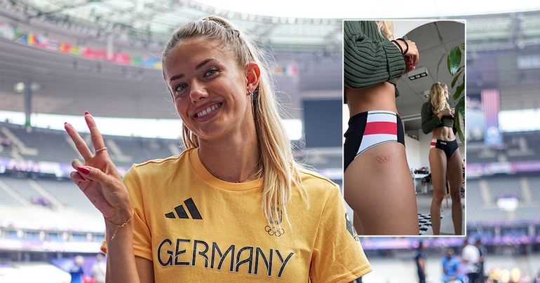 'Meest sexy atlete ter wereld' laat pikante tattoo zetten na veelbesproken zomer