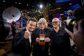 Wilfred Genee, Johan Derksen en René van der Gijp © ANP