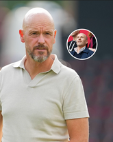 Alex Kroes en Erik ten Hag. ©Pro Shots, beeldbewerking Sportnieuws.nl.