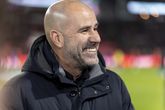 Peter Bosz genoot van PSV tegen FC Twente. ©Pro Shots.