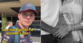 Max Verstappen. © Screenshots TikTok en Instagram