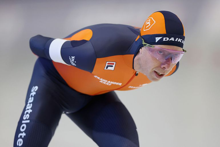 Topschaatser Jorrit Bergsma vreest 'slagveld' tijdens belangrijkste week van het jaar: 'Daar wil ik scherp als een mes zijn'