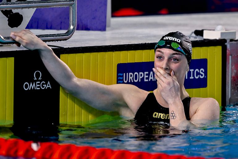 Nederlandse topzwemster zorgt voor sensatie: Europees record na ruim 10 jaar verbroken