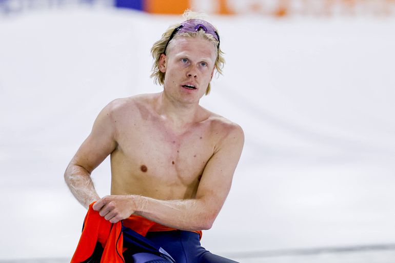 Topschaatser Tim Prins baalt van mijlpaal in Thialf: 'Dat hadden we bij de NK moeten doen'