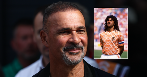 Ruud Gullit plaagt presentator met 'nieuw tapijtje': 'Kan iemand even inzoomen op z'n achterhoofd?'