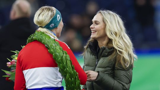 Voormalig topschaatsster Irene Schouten denkt serieus aan terugkeer op het ijs