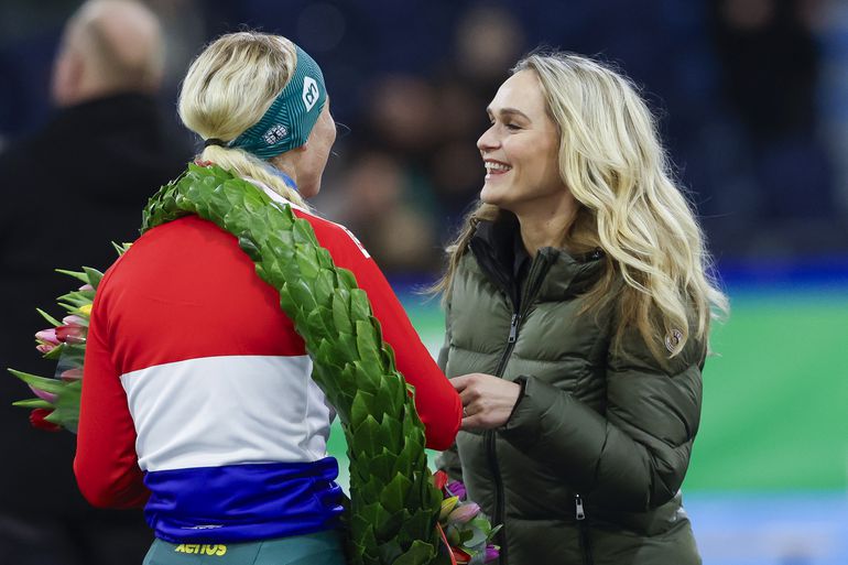 Voormalig topschaatsster Irene Schouten denkt serieus aan terugkeer op het ijs