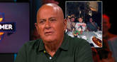 Jack van Gelder en de beruchte foto. © Screenshot SBS 6 en Instagram