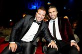 Rafael van der Vaart (l) en Robin van Persie. © Pro Shots