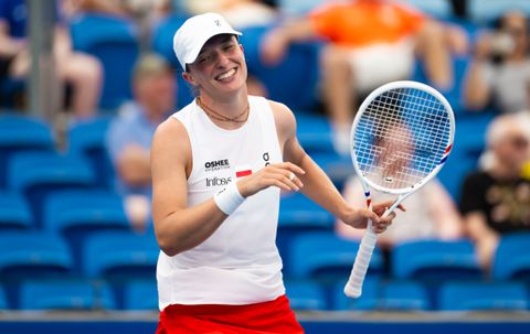 Illegale actie van toptennisster tegen Nederland zorgt voor verbazing op United Cup