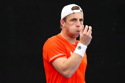 Toptennisser Tallon Griekspoor zorgt voor klein hoogtepunt tijdens pijnlijke aftocht voor Nederland op United Cup