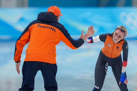 Schaatscoach Jillert Anema plaatst kanttekening bij rentree Irene Schouten: 'Ze weet niet waar ze aan begint'