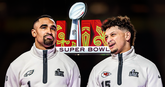 De hoofdrolspelers bij Super Bowl 59: Jalen Hurts (Eagles) en Patrick Mahomes (Chiefs). © Getty Images