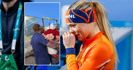 Jake Paul en veelbesproken Jutta Leerdam laten fans smelten op Winterspelen: 'Hey kinderen, het zijn je ouders'
