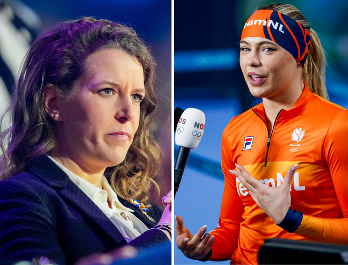 Ireen Wüst kon niet al te veel begrip op brengen voor Jutta Leerdam © Getty Images