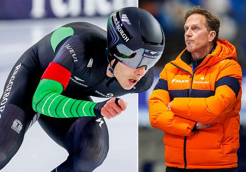 Bondscoach Rintje Ritsma duidelijk over 'helmgate' op Winterspelen: 'Desnoods had ik hem zelf gespoten'