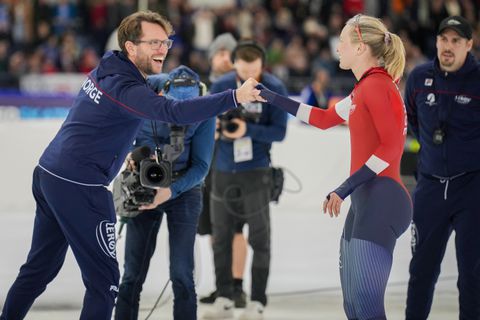 'Gevaar ligt op de loer' bij rivale van Joy Beune op 3000 meter: 'Bij elke verkeerde beweging kan het erin schieten'