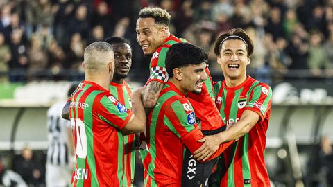 NEC wint wéér en legt druk bij Feyenoord en Ajax in strijd om Champions League-plek