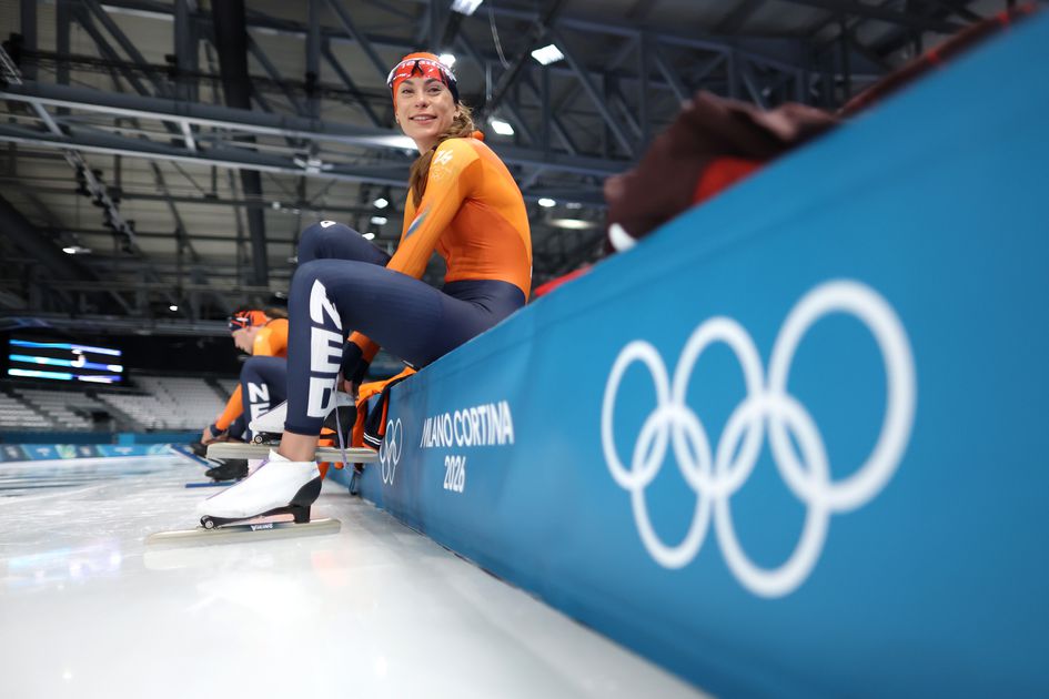Topschaatsster Femke Kok mateloos populair op Winterspelen: 'Er komt bijna vijftig man'