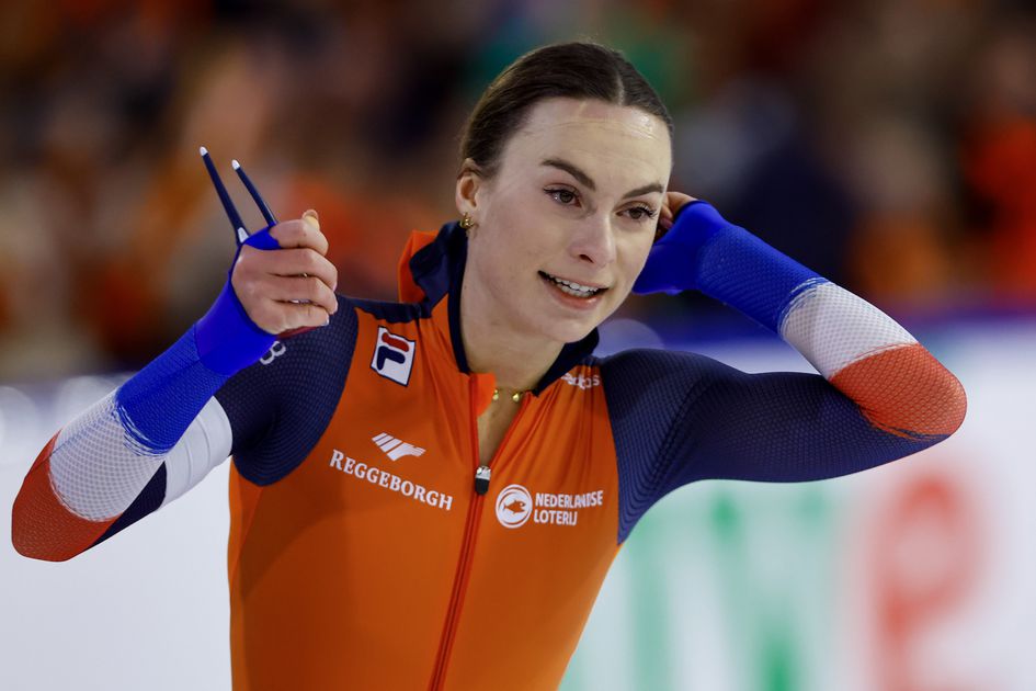 Uitslagen en klassementen WK sprint 2024 Zilver voor Femke Kok en