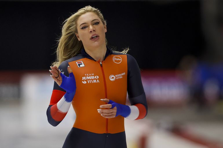 Jutta Leerdam tevreden na eerste dag WK sprint: 'Zit weer meer snelheid in'