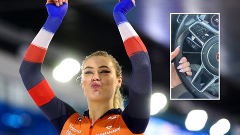 Jutta Leerdam volgt speciaal voor het WK het voorbeeld van Joy Beune en Suzanne Schulting