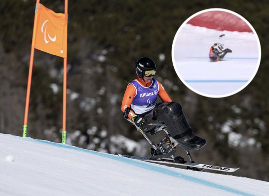 Enorme schrik op Paralympische Spelen: Nederlandse loopt bij nare val hersenschudding op