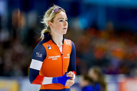 IJzersterke Marijke Groenewoud blij met concurrent Joy Beune: 'Dat vind ik echt lekker'